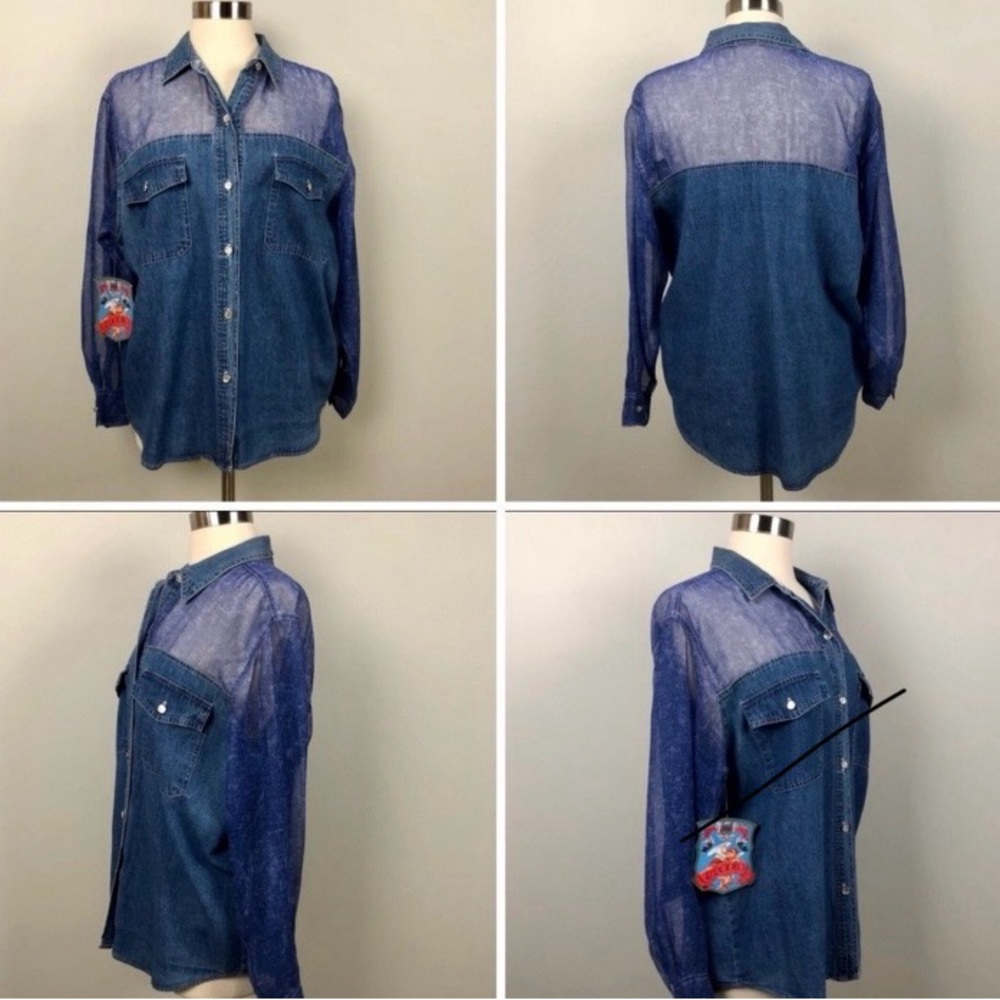 Vintage R. Rodeo Western Top - Picture 4 of 5